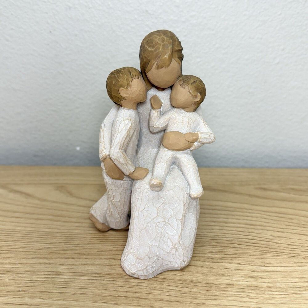 Willow Tree Quietly Figure Sculpted Hand Painted New In Box Mother Child